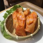Shrimp chili spring rolls (2 rolls)