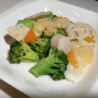 Stir-fried seafood