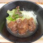 Beef belly noodle soup