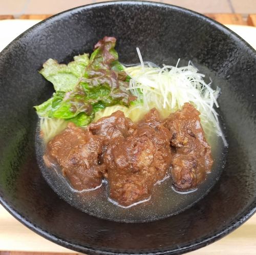 Beef belly noodle soup