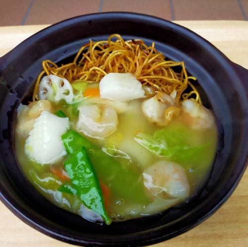 Seafood Ankake Yakisoba