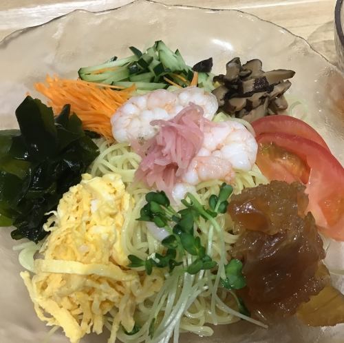 Chilled Chinese noodles (summer only)