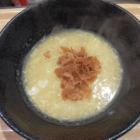 Corn soup with yuba