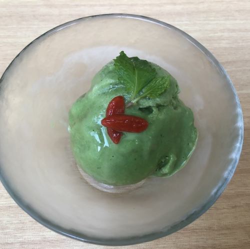 Matcha ice cream