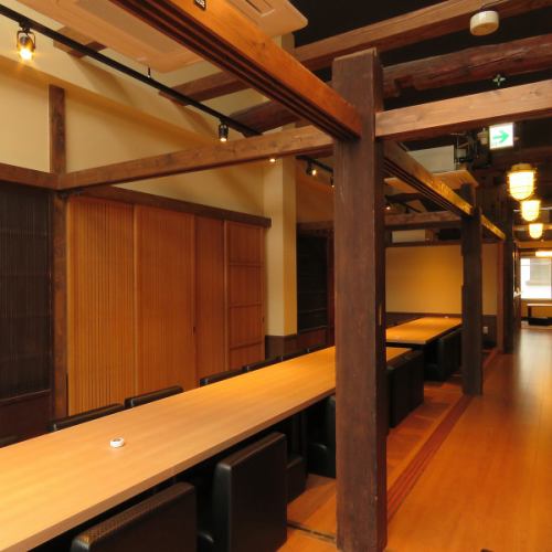 ご宴会はゆったりとお座敷個室でどうぞ