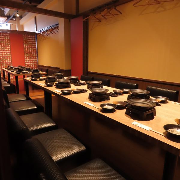 The second floor can be reserved exclusively for banquets for up to 40 people! Use it for various banquets such as New Year's parties, class reunions, anniversaries, birthday parties, farewell parties, and welcome parties!