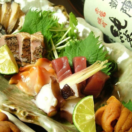 毎日マスターが目利きして仕入れる鮮度＆質◎な旬の魚料理も充実
