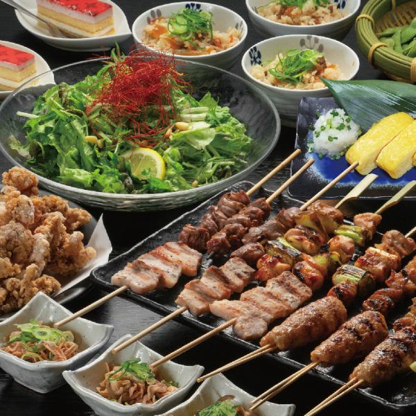 [For family parties, girls' parties, and various other parties] Horse sashimi course/yakitori course/hot pot course etc. 1,980 yen (tax included)~★