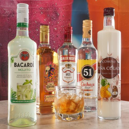 カイピリーニャなど本場ラテンの銘酒が勢揃い★