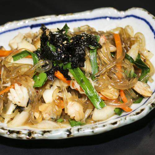seafood japchae