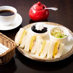 サンドウィッチモーニング(ドリンク代+290円(税込))