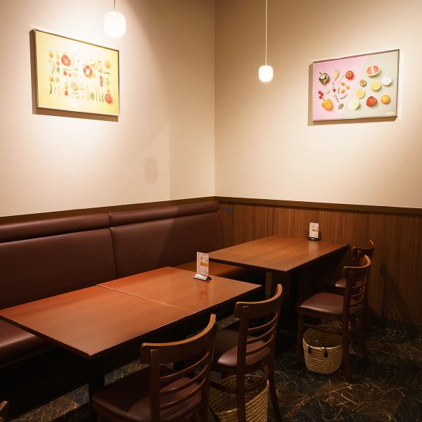 [Casual table seats] 2 people ~ Table seats that can be used ♪ Various numbers of people are available ♪ For lunch with friends and family.We have various styles of table seats, so please spend your time relaxing.