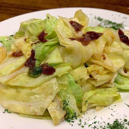 Anchovy cabbage