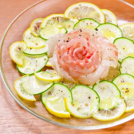 ★鮮魚のカルパッチョ