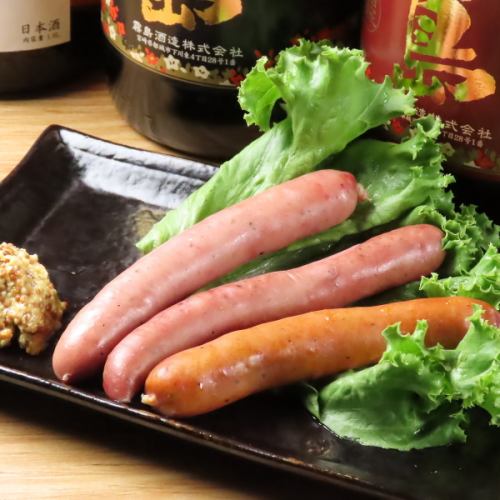 [Crispy and delicious!] “Draft lamb wiener” that goes perfectly with draft beer / 1,000 yen (tax included)