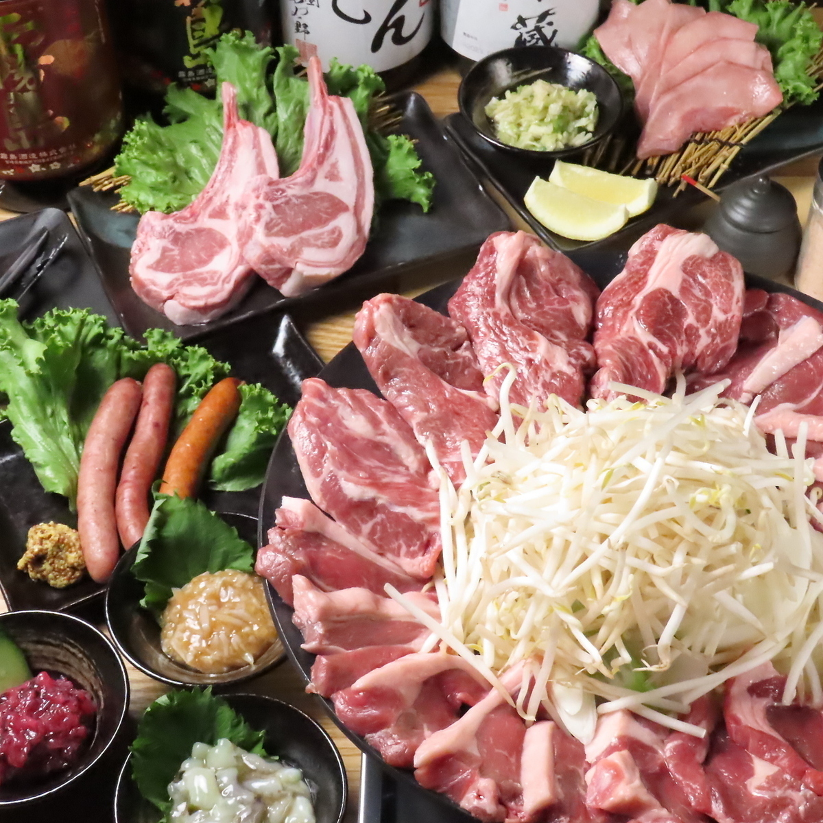 羊好き必見!こだわり生ラムを心ゆくまで食べ放題!