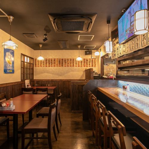 <p>≪Interior view≫ Newly opened in the building in front of Nishikasai station! There are table seats and counter seats.Of course, one person is also very welcome! Please enjoy your meal at your leisure in a relaxing space.</p>