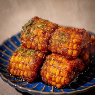 とうもろこしの唐揚げ