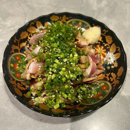 鶏もも肉のたたき