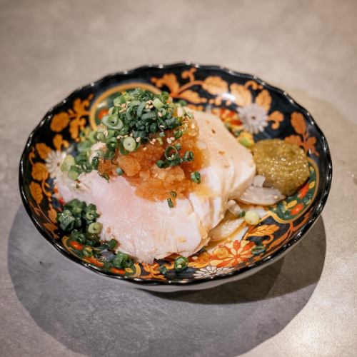 鶏むね肉のたたき