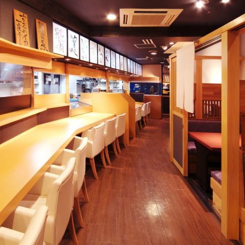 ひじかけ付きカウンター★座り心地抜群