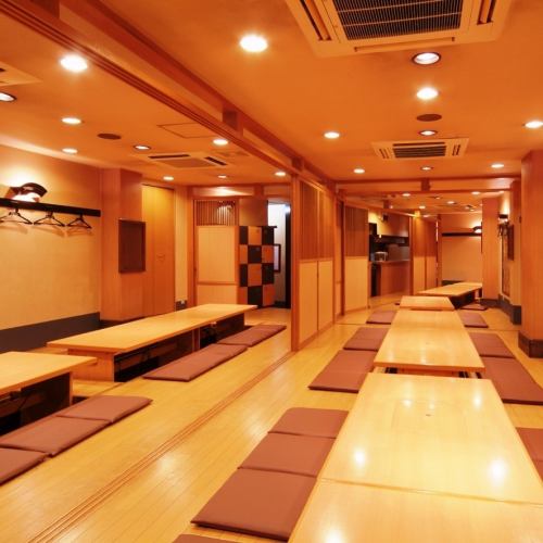 堀ごたつ座敷／70名まで