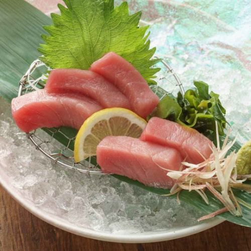本マグロ中トロお造り