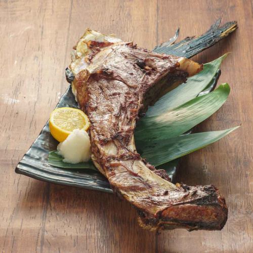 本マグロカマのオーブン焼き