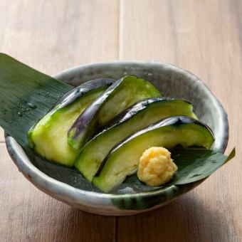 水茄子浅漬け