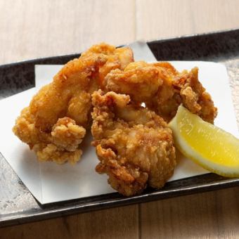 金のから揚げ／志なのすけ看板メニュー
