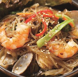 seafood japchae