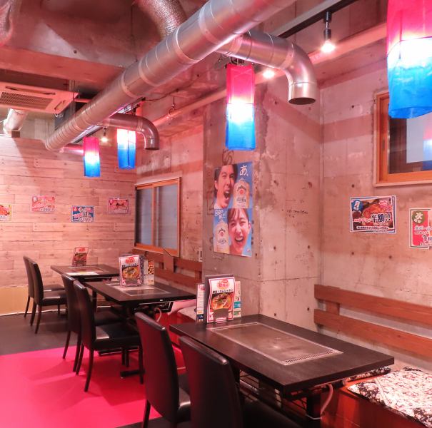 Inside the store, we have tables with iron griddles! Enjoy samgyeopsal and other exquisite Korean dishes that are grilled right in front of you. We also offer a variety of banquet courses, so you can enjoy company banquets, drinking parties with friends, etc. Also◎