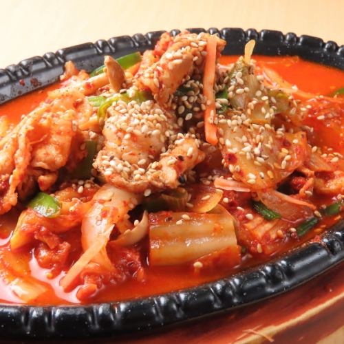 Pork kimchee