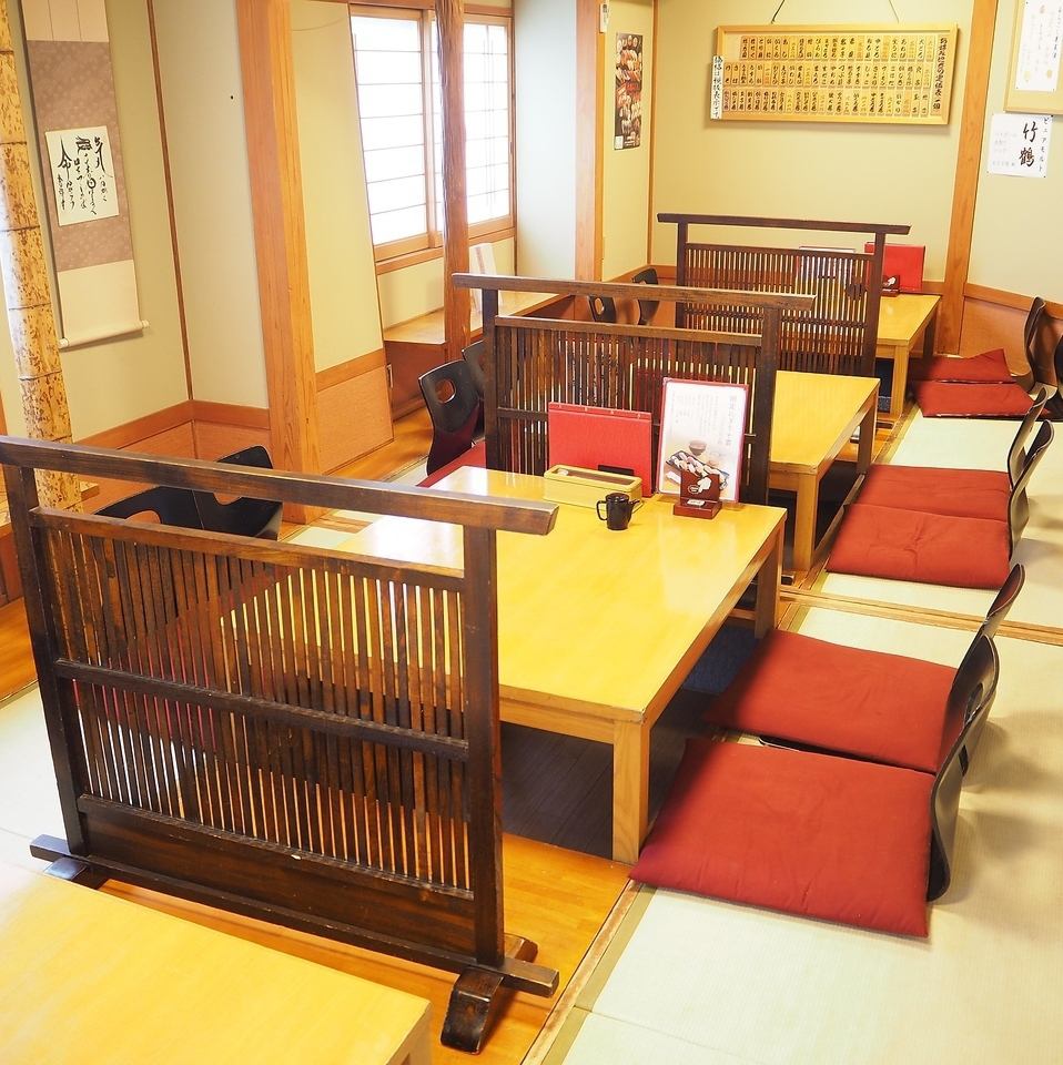 There are also seats where you can relax comfortably ◎ You can enjoy company banquets and good friends