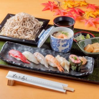 【平日（月・水・金）ご予約限定！】ランチ信州そば御膳～花水木～　2,200円（税込）