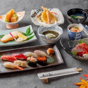 【お料理のみ】握り寿司コース 全8品 4950円(税込)