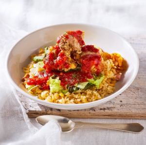 튀김 칠리 토마 필라프 (1 매)