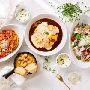 Premium Set for 2 people (starting from 2,149 yen (tax included) per person)