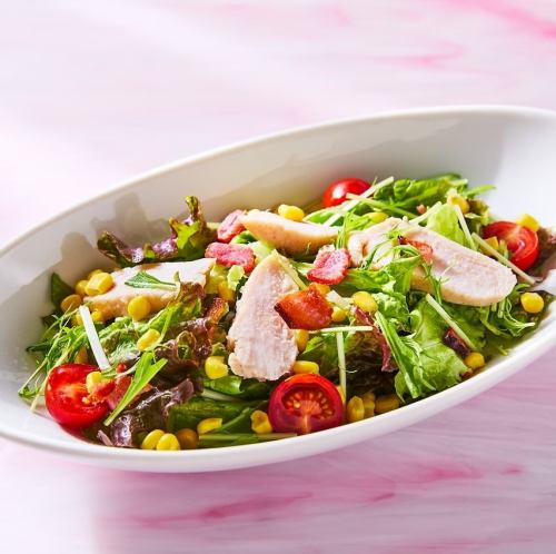 Chicken and corn salad