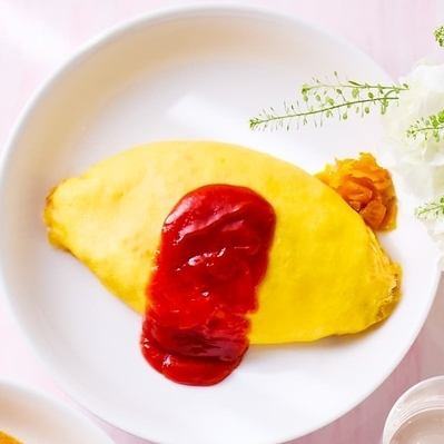 Regular omelet rice