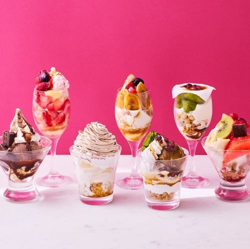 [MINI PARFAIT] Strawberry Parfait / Caramel Custard Banana Parfait / Chewy Japanese Parfait