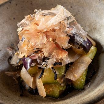 佐土原ナスのもみ漬け