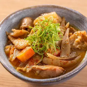 若鳥味噌煮込み