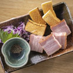 ベーコンとチーズの燻製