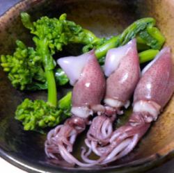 ホタルイカしょう油漬け