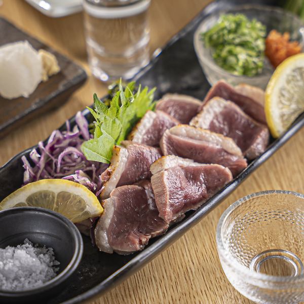 生産者より直送される、新鮮な朝引き鴨を愉しむ♪