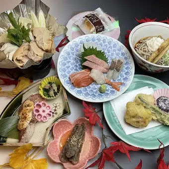 【お料理のみ】嘉文栄店限定!秋のおすすめコース 全7品3,500円