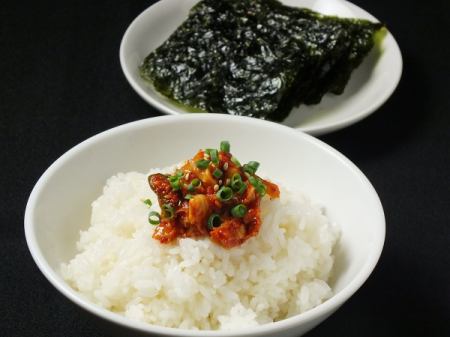 Changja rice (with Korean seaweed)