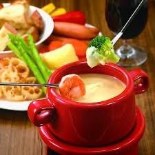 Cheese fondue for 1 serving