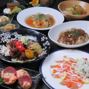 ◆附生日套餐◆[輕鬆休閒♪] Hoyakenyo套餐★附2小時無限暢飲，共9道菜4,000日圓！